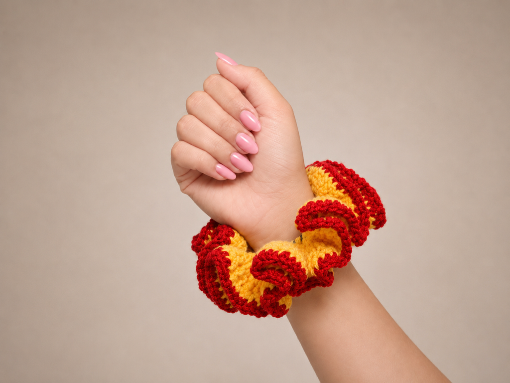 Burger Buddies Scrunchie