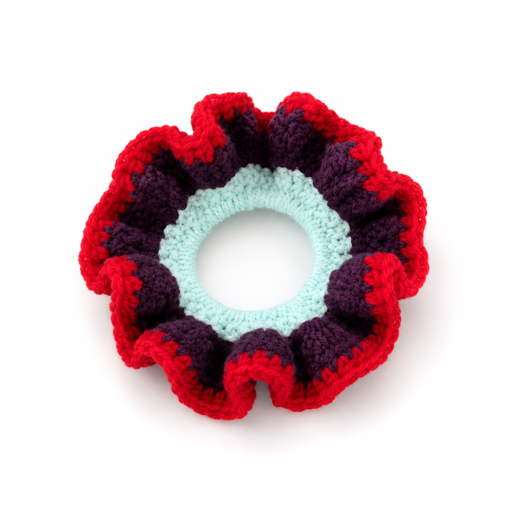 Midnight Berry Scrunchie