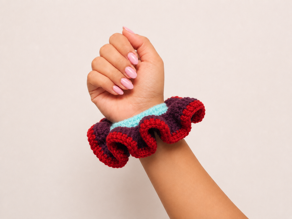 Midnight Berry Scrunchie