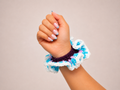 Lagoon Bloom Scrunchie
