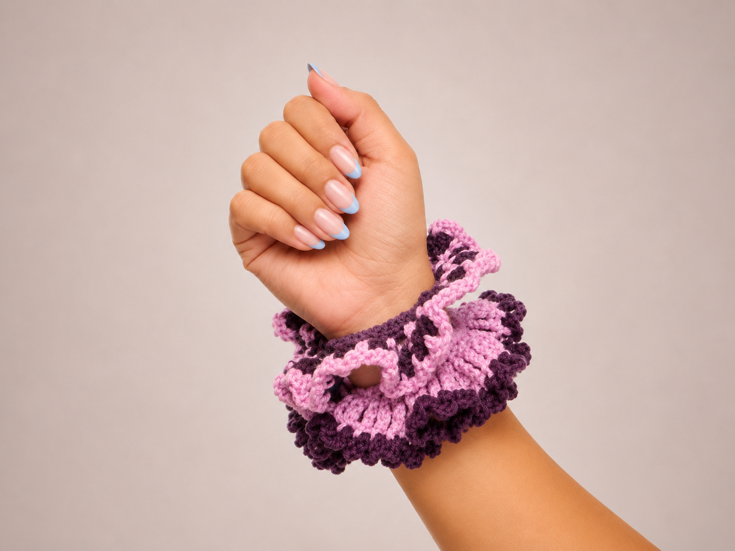 Orchid Duo Scrunchie Set